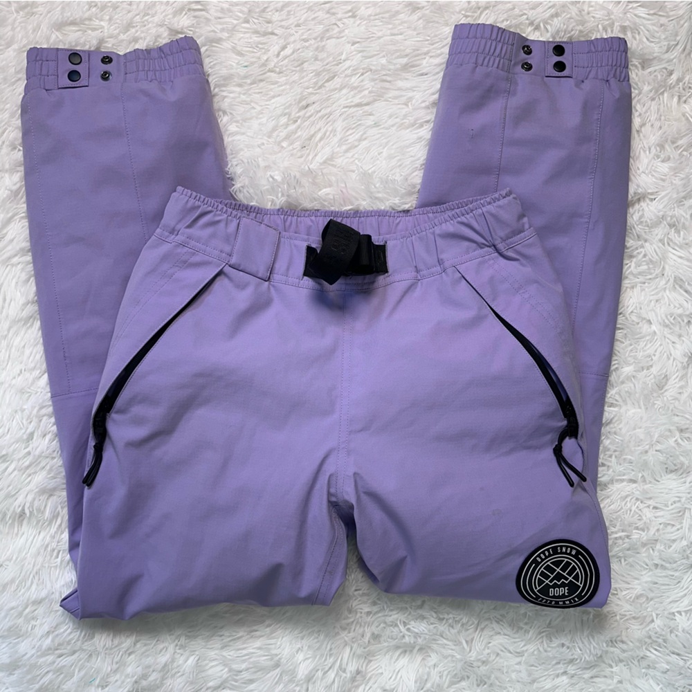 Dope Snow Blizzard W Snowboard Jacket Women Faded Violet purple ski set - Picture 3 of 15